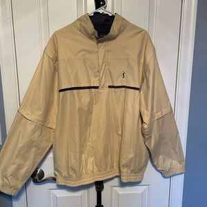 3 quarter zip. PGA tour originals brand. Yellow with blue. Size xl